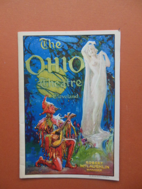 Ohio Theatre Program 1928 (Lynn Fontanne, Alfred Lunt)