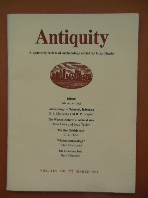 Antiquity; A Quarterly Review of Archaeology March, 1971