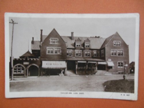Real Photo Postcard Taylor Inn Lodi, Ohio 1910