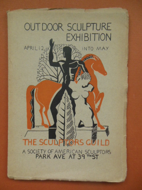 The Sculptor's Guild First Membership Exhibition Program 1938
