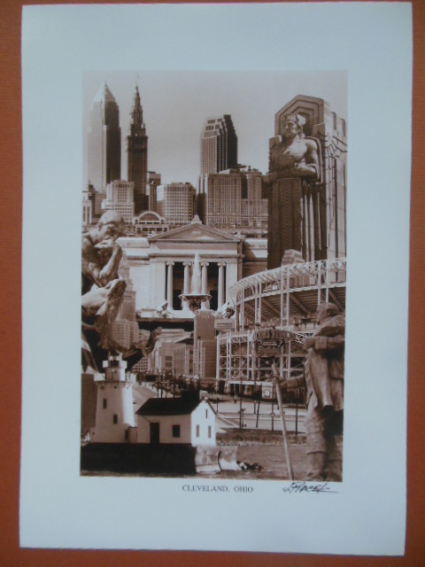 Cleveland, Ohio Print J. Ptacek