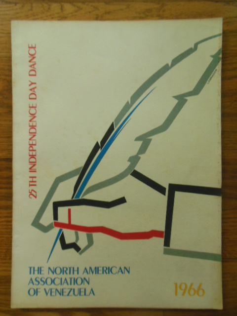25th Independence Day Dance North American Association of Venezuela 1966 (program)