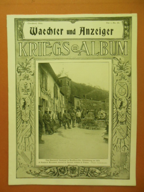 Waechter und Anzeiger Kriegs Album WWI(Captions in English) Vol. 1 No. 13, 1915