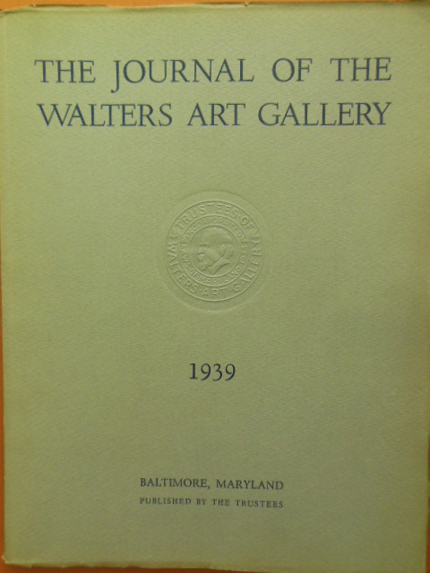The Journal of the Walters Art Gallery 1939