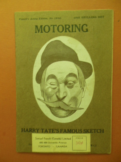 Motoring, A Farce - Harry Tate's Famous Sketch (Canadiana)