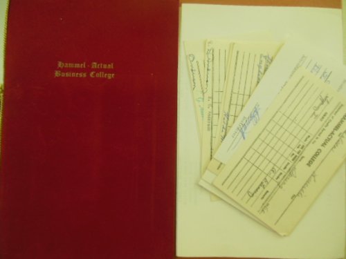 Hammel Actual Business College Diploma 1967 (Akron, Ohio)