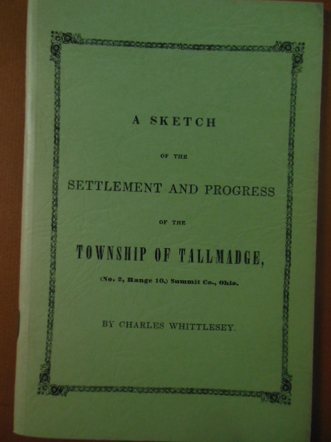 A Sketch of the Settlement and Progress of the Township of Tallmadge (Ohio)