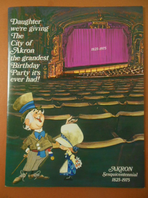 Sesquicentennial Program Akron, Ohio 1825-1975