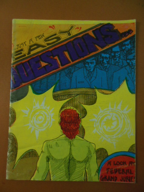 Just A Few Easy Questions A Look At Federal Grand Juries (Edge City Comix, 1975)