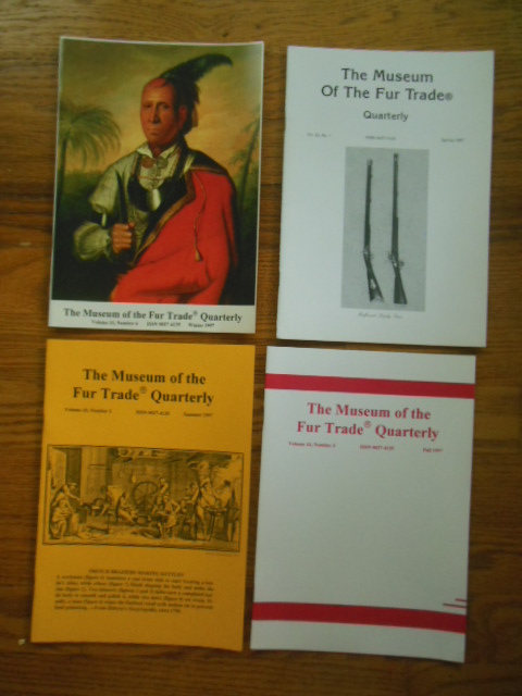 The Museum of the Fur Trade Quarterly ( Four Issues, Full Run 1997)