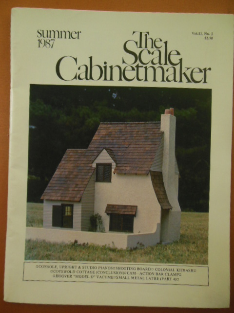 The Scale Cabinetmaker Magazine (Summer 1987)
