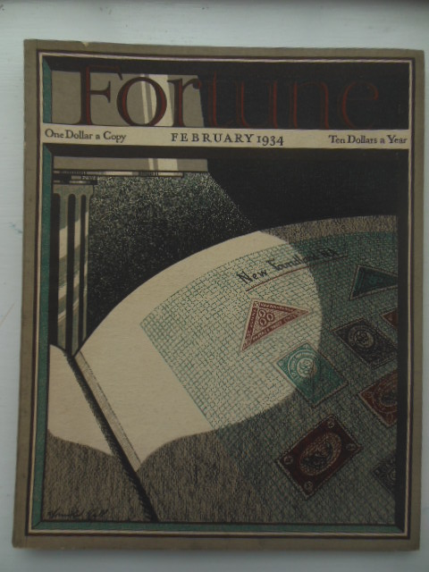 Fortune Magazine November, 1934 (Father Coughlin, U.S. wines, radium, United States Rubber)
