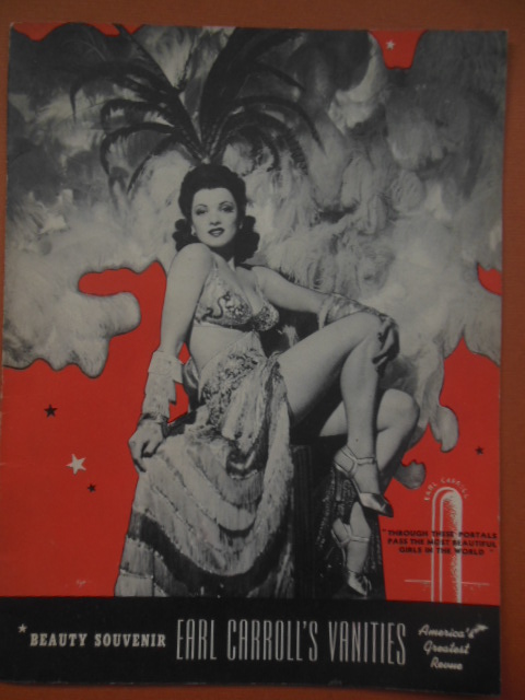 Earl Carroll's Vanities Beauty Souvenir (1940's)
