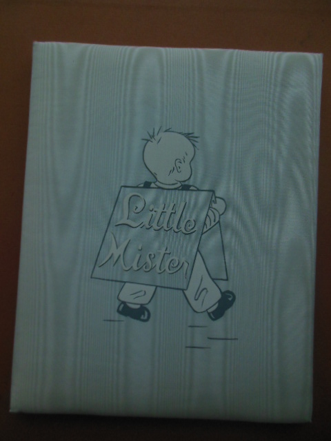 Little Mister Moire Baby Book (Unused 1951)