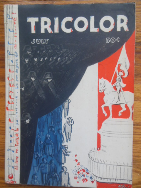 Tricolor Magazine July, 1944 (Harry Bellamann, Alicia Markova)