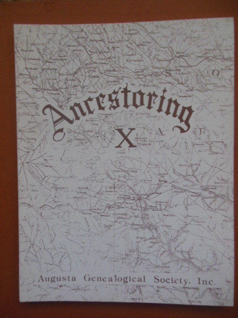 Ancestoring X Magazine (Georgia Genealogy 1985)