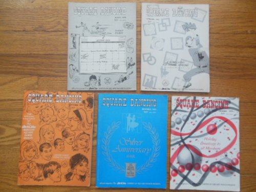 Square Dancing; Official Magazine of the Square Dance Society (Five Issues, 1973)
