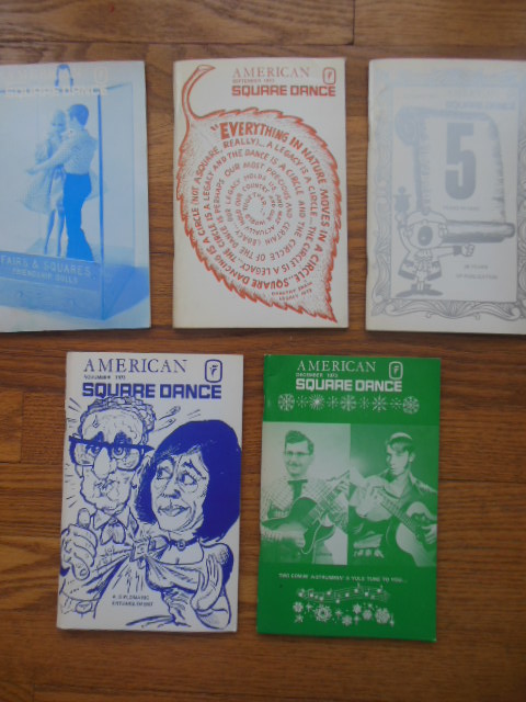 American Square Dance Magazine (1973 Five Issues)