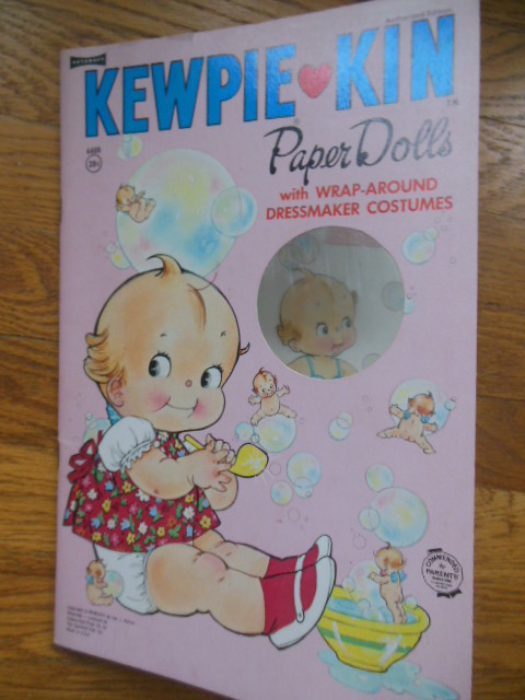 Kewpie Kin Paper Dolls (Six Stand-up Dolls 1967)