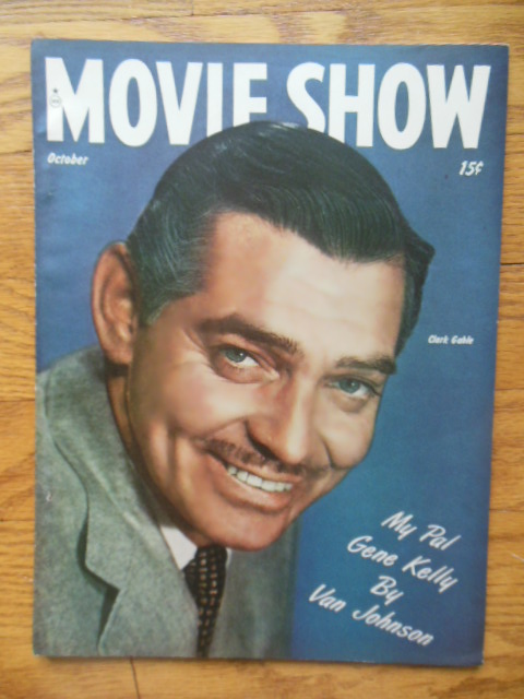 Movie Show Magazine October, 1947 (Clark Gable)