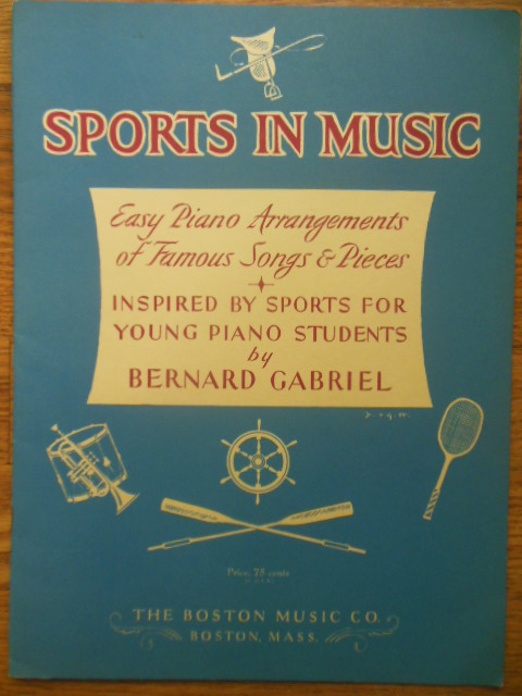 Sports In Music; Easy Piano Arrangments (1955)
