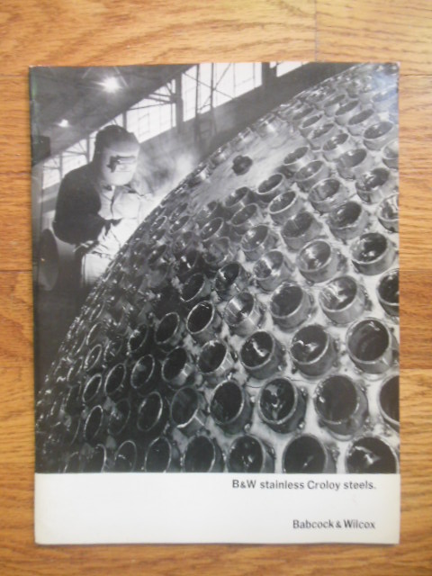 Babcock & Wilcox Stainless Croloy Steels (Bulletin T 411)