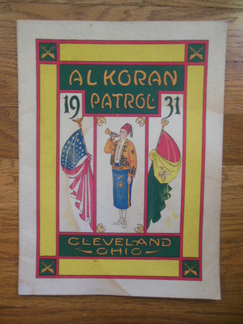 Al Koran Patrol Cleveland, Ohio 1931 (Shriners)