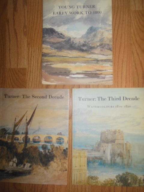Young Turner; Turner -- The Second Decade; Turner -- The Third Decade (3 booklets 1989)
