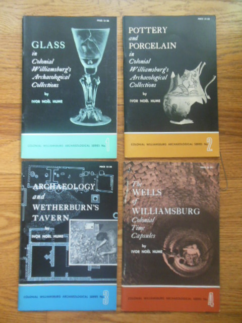 Colonial Williamsburg Archeaological Series (Booklets 1-4 1969)