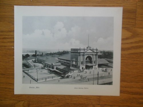 Print Union Railway Station Omaha, Nebraska