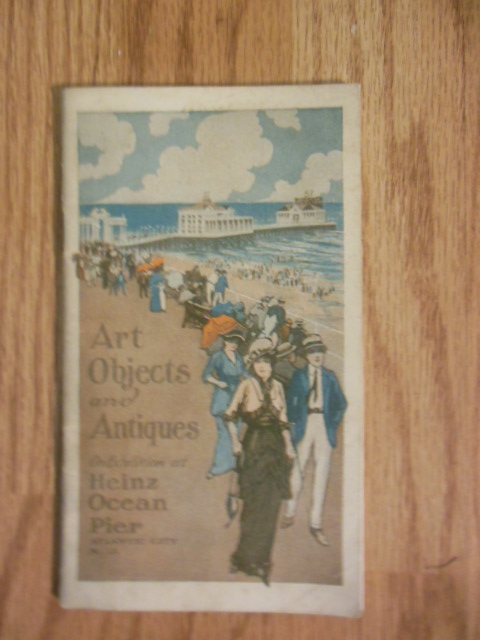 Art Objects and Antiques On Exhibition at Heinz Ocean Pier (Early 1900's)