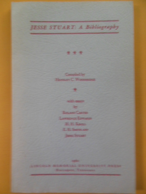 Jesse Stuart: A Bibliography (1960)