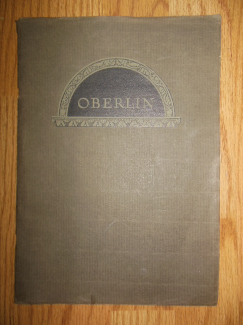 Oberlin College 1833-1933
