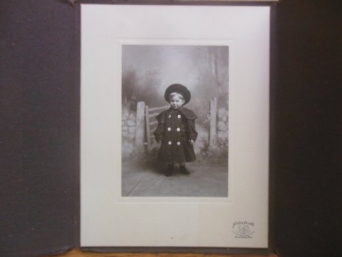 Photograph Little Boy in Coat and Hat by Studio Grand, Cincinnati, Ohio (circa 1907-1912)