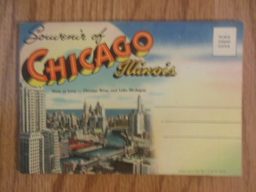 Souvenir of Chicago, Illinois Postcard Mailer