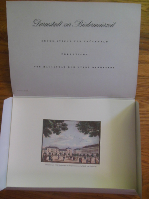 Six Prints Darmstradt, Germany in Folder (1960)