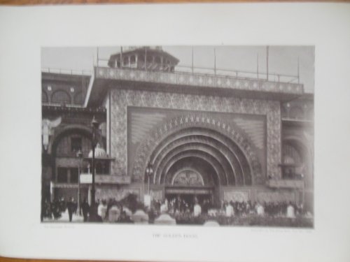 Print Chicago Exposition 1893 The Golden Door
