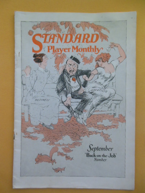 Standard Player Monthly September, 1922 (Player Pianos)