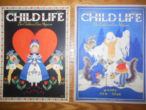 Child Life Magazine January, Febrary, 1937