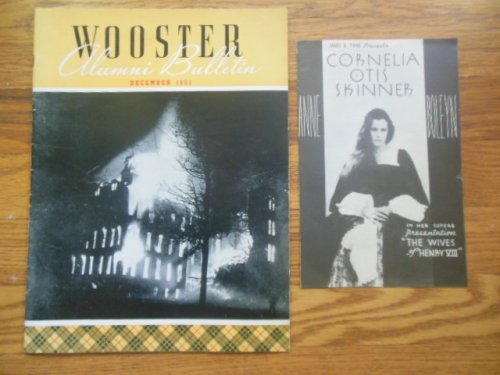 Wooster Alumni Bulletin December 1951 (Wooster College Wooster, Ohio)