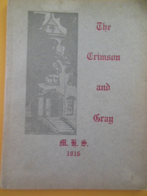 The Crimson and Gray Medina High School 1916 (Ohio)