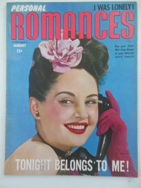 Personal Romances Magazine January 1945