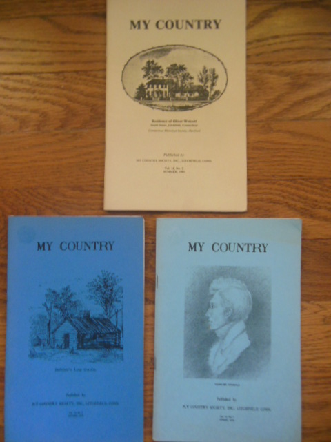 My Country Magazine -- My Country Society Inc. (American history)
