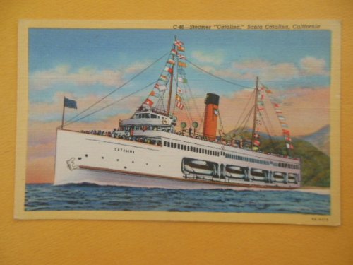 Postcard C-46 Steamer 