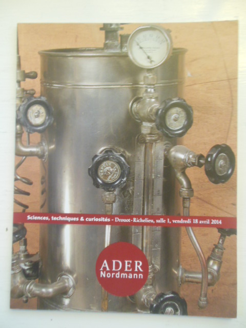 Sciences Techniques & Curiosits (Auction Catalog Ader Nordmann 2014)