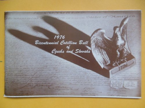 1976 Bicentennial Cotillion Ball of Czechs and Slovaks Program (Cleveland, Ohio)