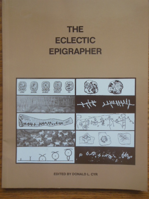 The Eclectic Epigrapher (Stonehenge Viewpoint Issues 99-100)
