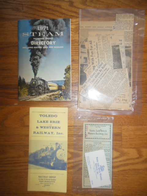 1971 Steam Passenger Service Directory Sixth Annual (Additional Ephemera Laid-in)