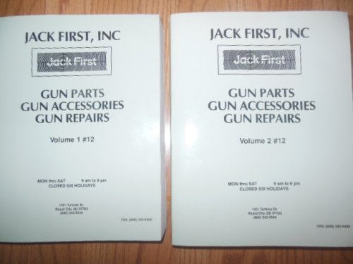 Jack First Inc. Gun Parts Gun Accessories Gun Repairs Volume 1 #12 ; Volume 2 #12