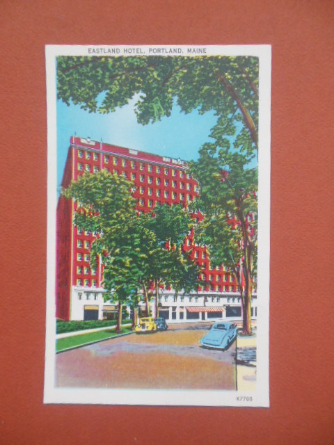 Postcard Eastland Hotel, Portland, Maine